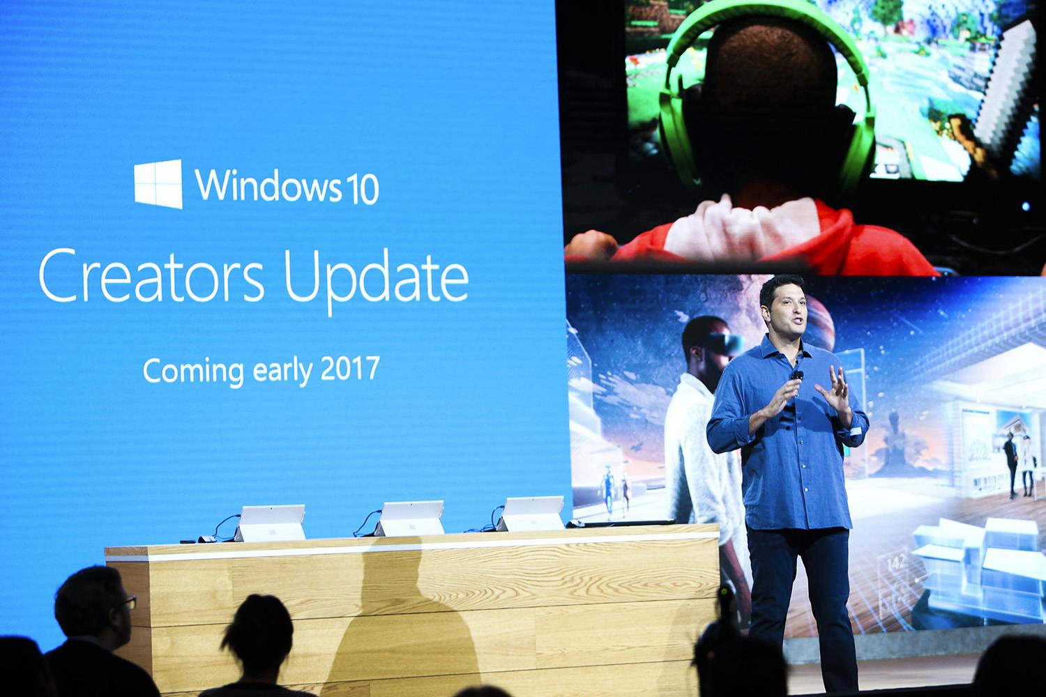 Microsoft presenterer sin nye Creators Update for Windows 10